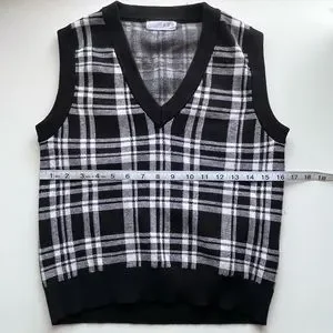 Primark Sweaters Plaid Pattern Sweater Vest Poshmark